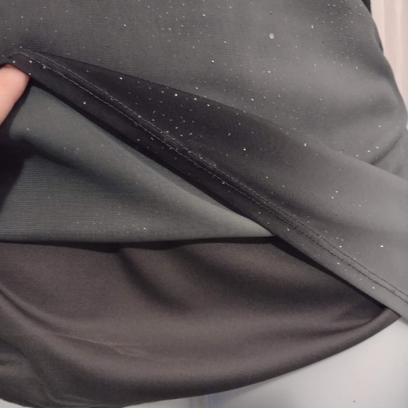 One Shoulder Smoky Shimmery Blouse - Picture 7 of 13